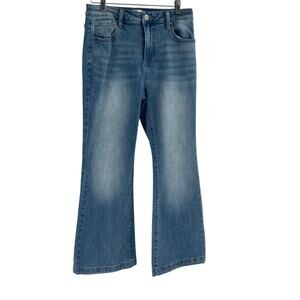 Freckled Poppy Risen Flare Medium Wash Jeans Women’s 9 29 Stretch